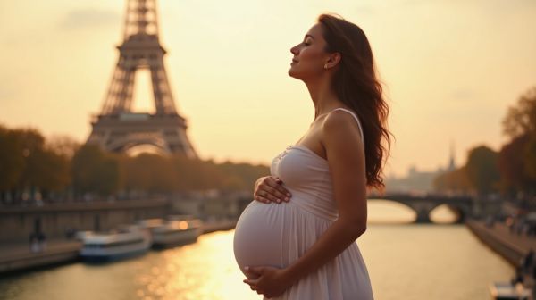 Capturer la magie de la grossesse avec un photographe à Paris