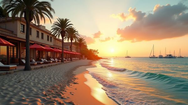 Top 5 restaurants incontournables sur la plage de Pampelonne